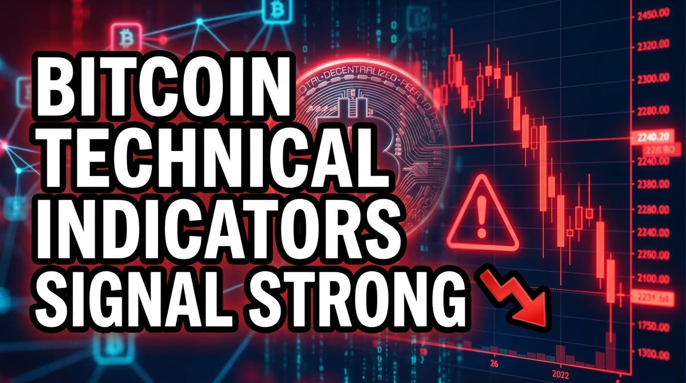 Bitcoin Technical Indicators Signal Strong Sell, Key Levels to Watch