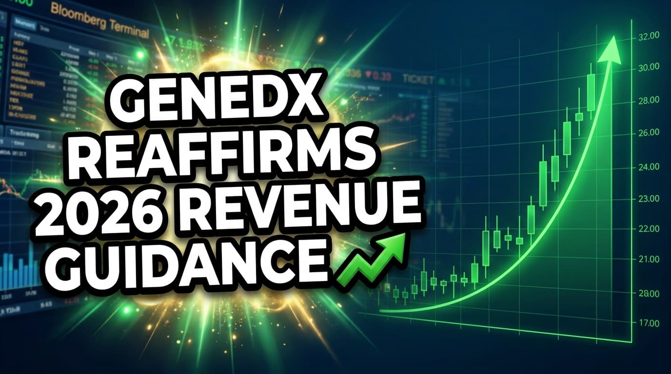 GeneDx Reaffirms 2026 Revenue Guidance, Projects Q4 Collection Rate Uplift