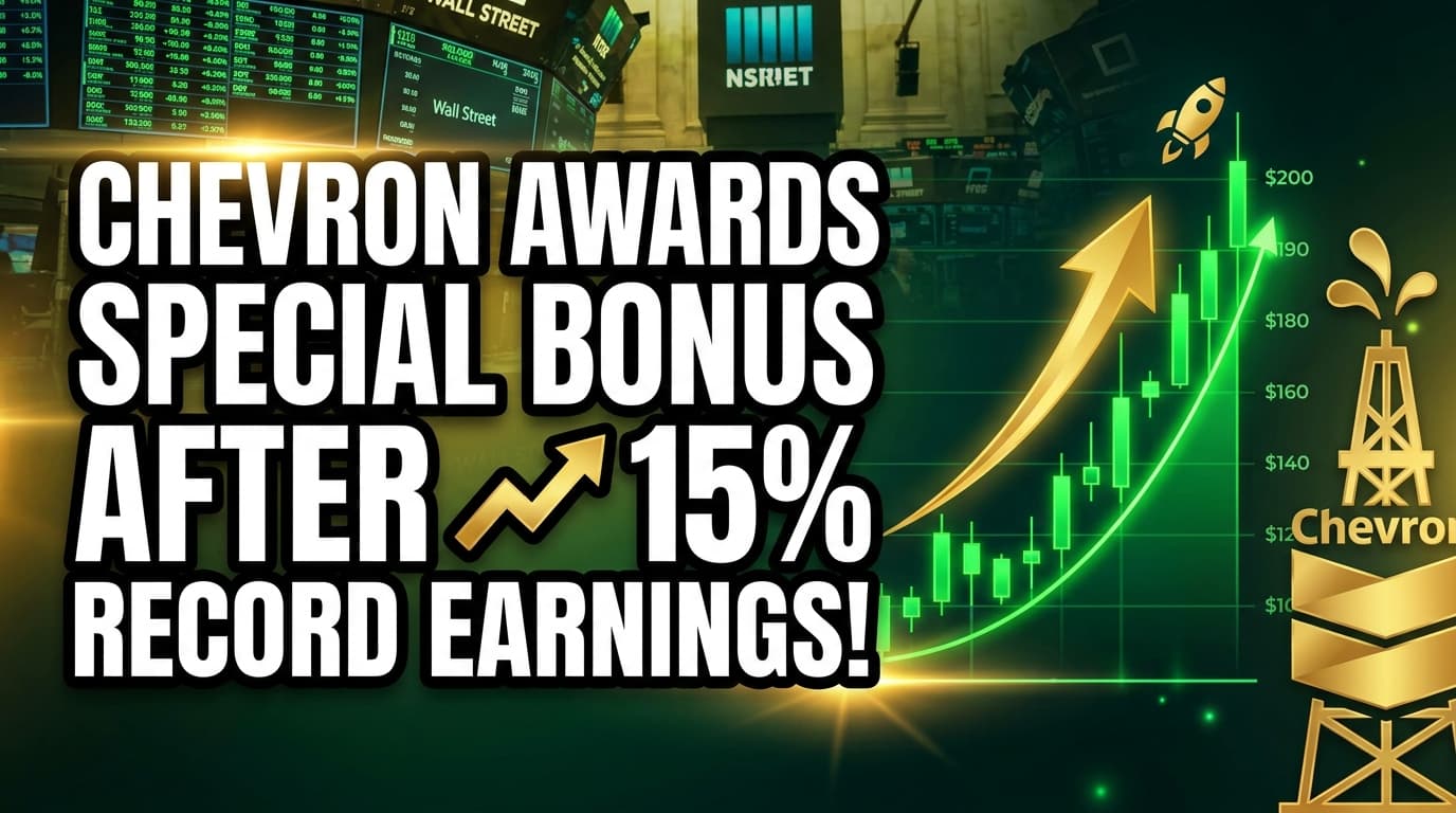 Chevron Awards Special Bonus After Record Earnings Performance