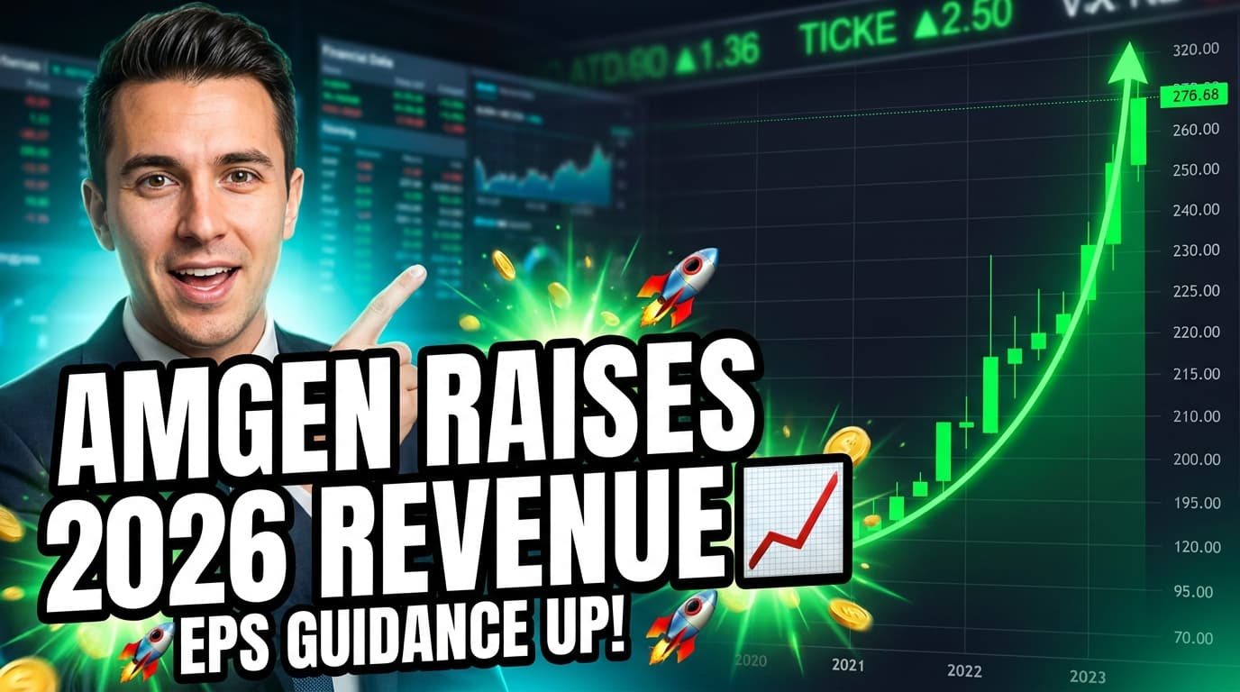 Amgen Raises 2026 Revenue, EPS Guidance Ahead of CFO Transition