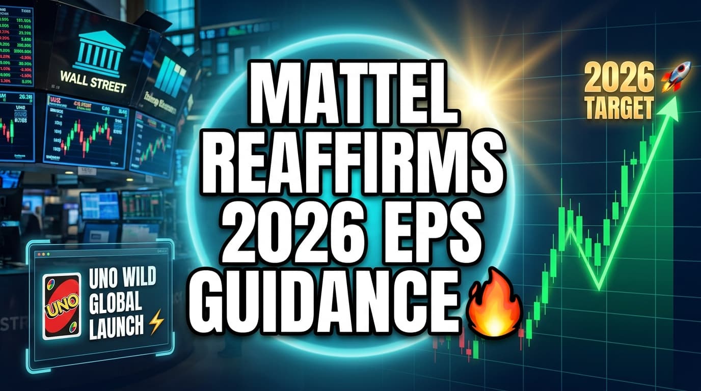 Mattel Reaffirms 2026 EPS Guidance, Plans UNO Wild Global Launch