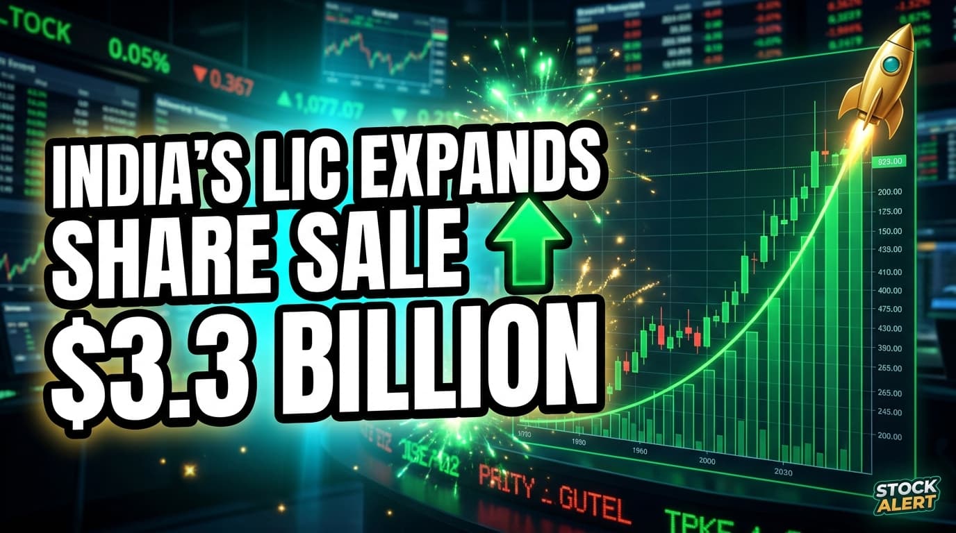 India's LIC Expands Share Sale to $3.3 Billion Amid Strong Demand