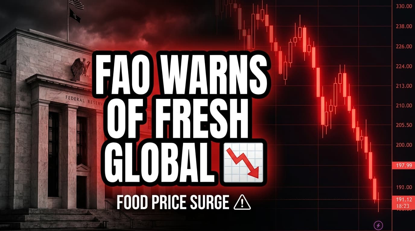 FAO Warns of Fresh Global Food Price Surge