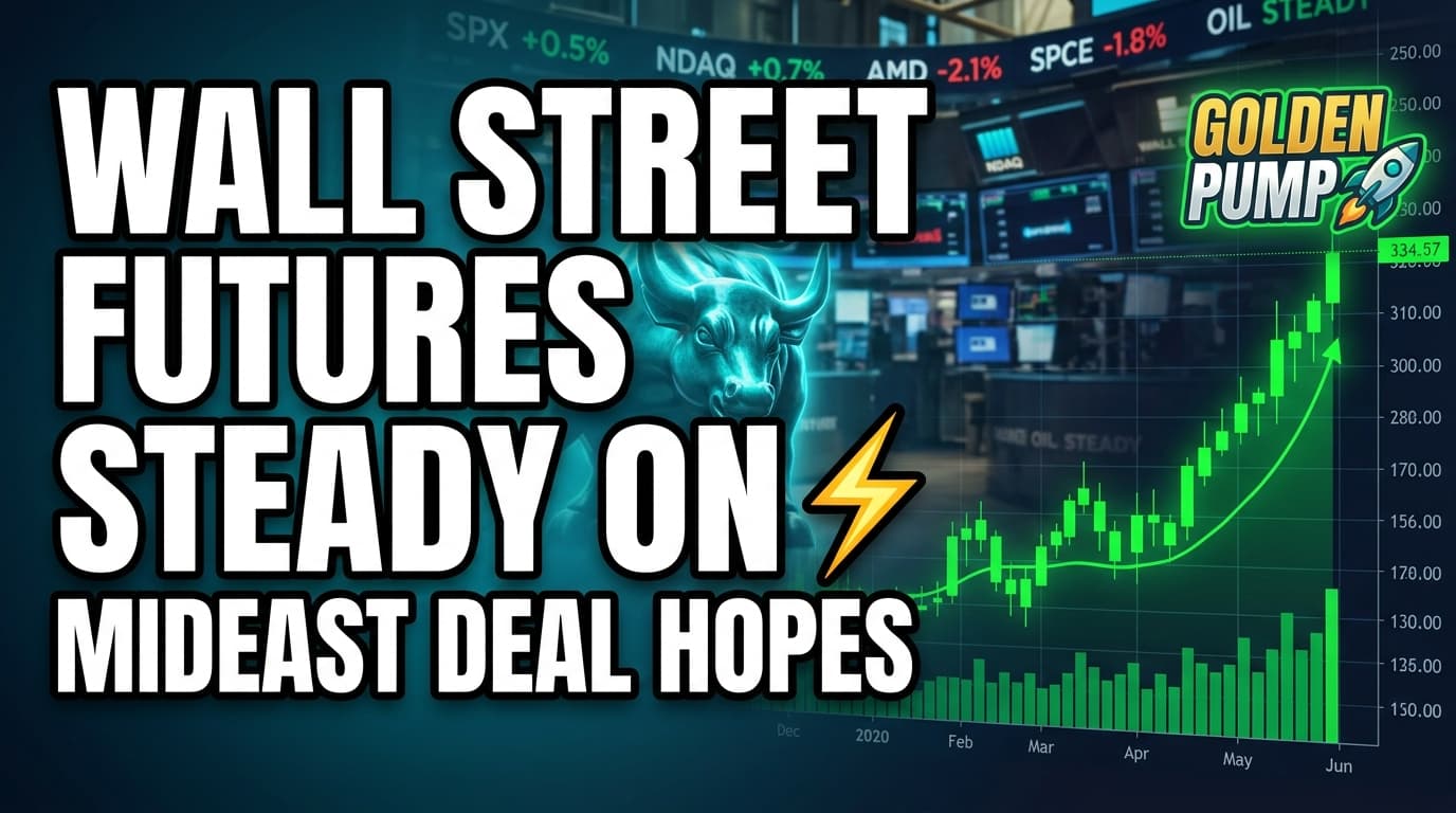 Wall Street Futures Steady on Mideast Deal Hopes; SpaceX, AMD Slide Premarket