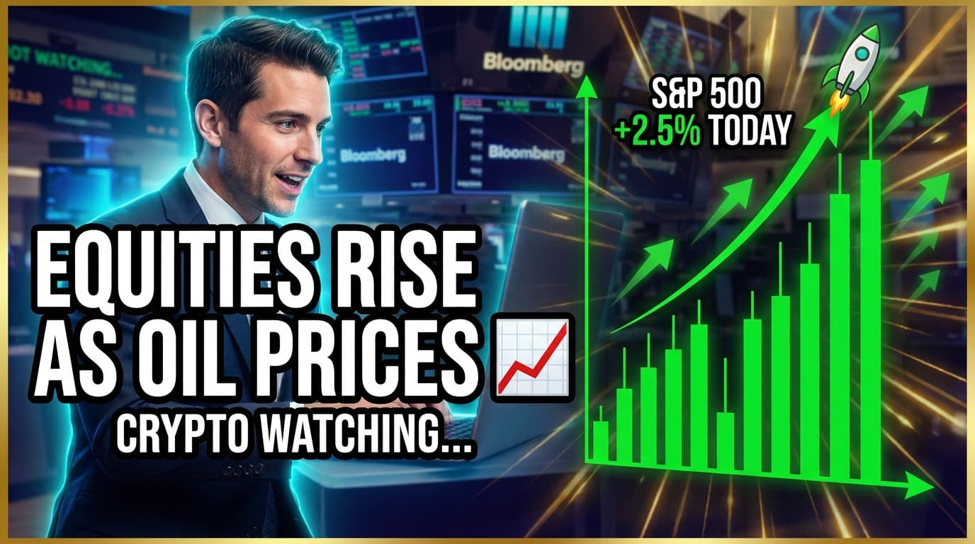 Equities Rise as Oil Prices Decline, Crypto Market Monitors Trends