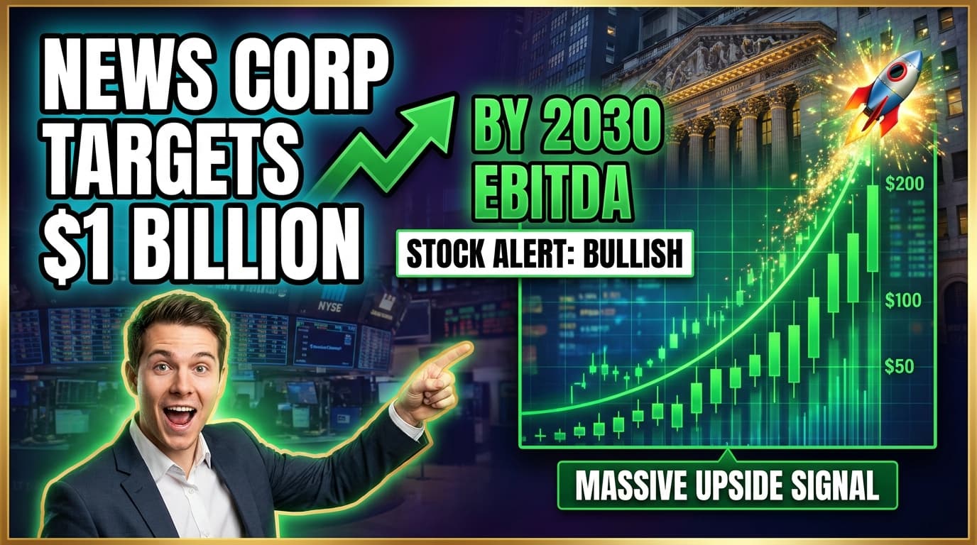 News Corp Targets $1 Billion Dow Jones EBITDA by Fiscal 2030, Signals Margin Expansion