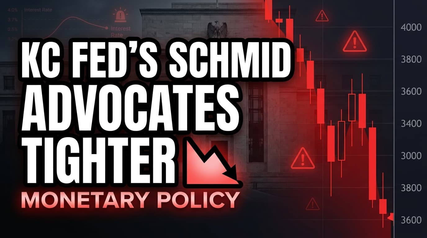 KC Fed's Schmid Advocates Tighter Monetary Policy to Combat Inflation