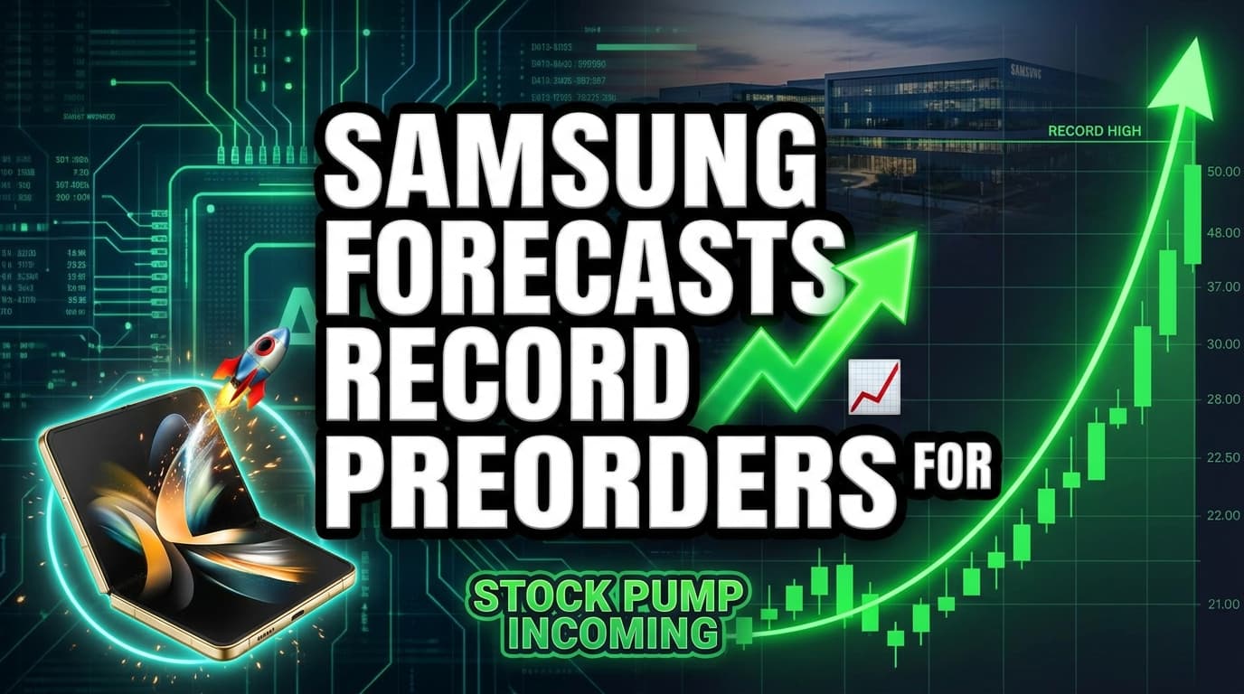 Samsung Forecasts Record Preorders for New Foldable Phones