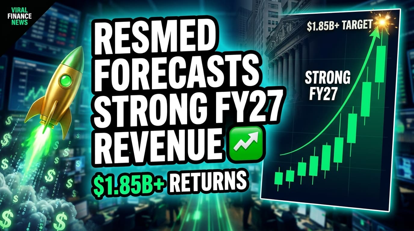 ResMed Forecasts Strong FY27 Revenue, EPS, Accelerates $1.85B+ Shareholder Returns