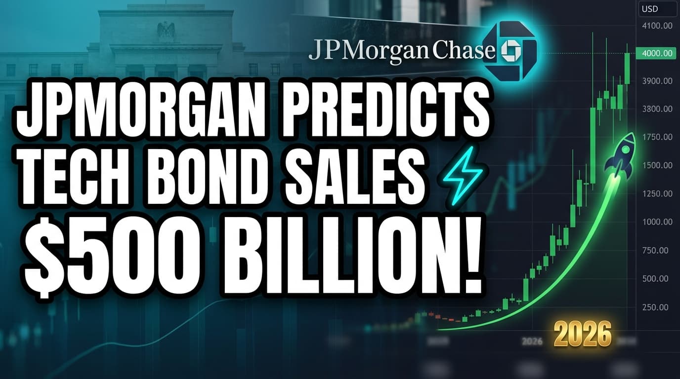 JPMorgan Predicts Tech Bond Sales to Top $500 Billion by 2026