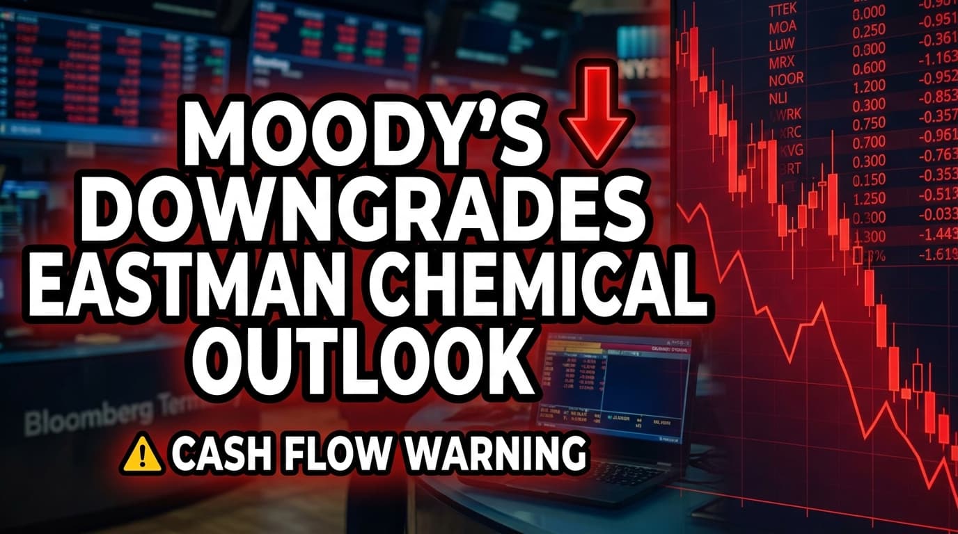 Moody's Downgrades Eastman Chemical Outlook to Negative on Cash Flow