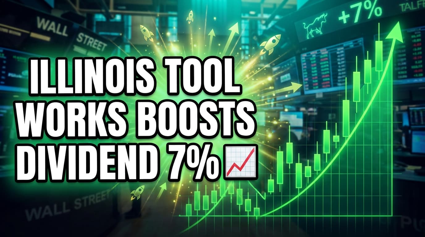 Illinois Tool Works Boosts Dividend 7%, Authorizes $6 Billion Share Buyback