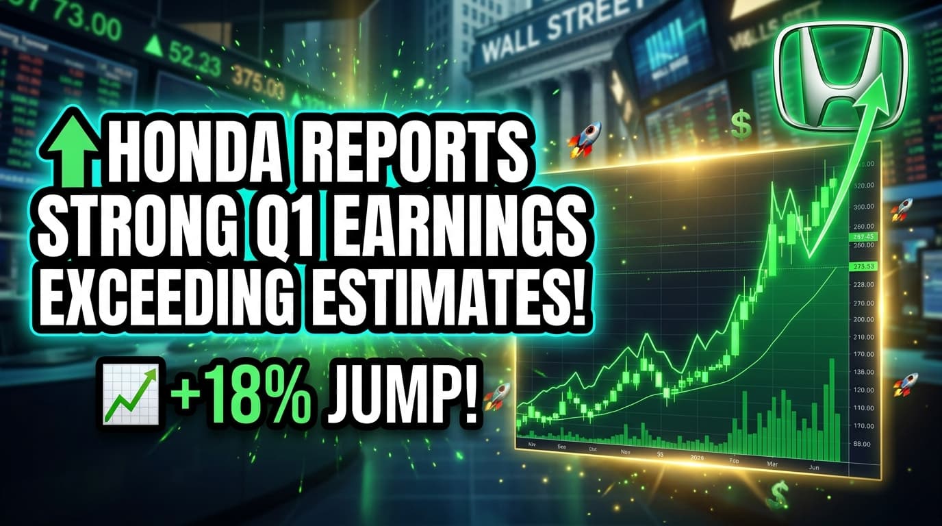 Honda Reports Strong Q1 Earnings, Exceeding Analyst Estimates