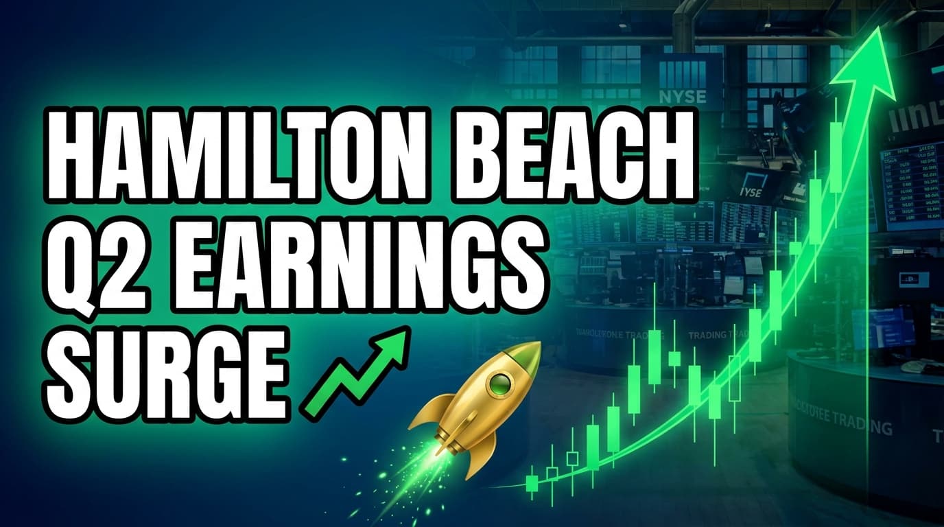 Hamilton Beach Q2 Earnings Surge, Boosted by Tariff Refunds