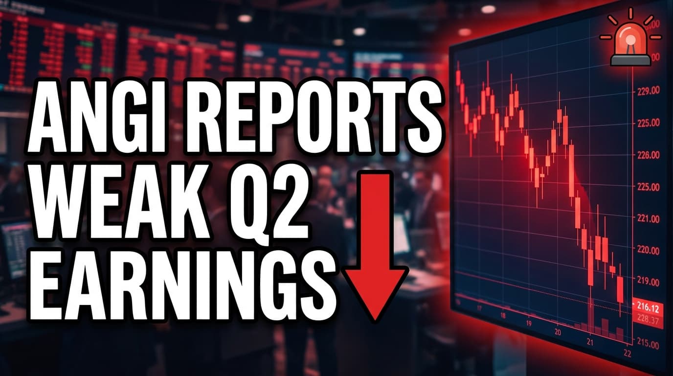 Angi Reports Weak Q2 Earnings, Misses Revenue and EPS Estimates