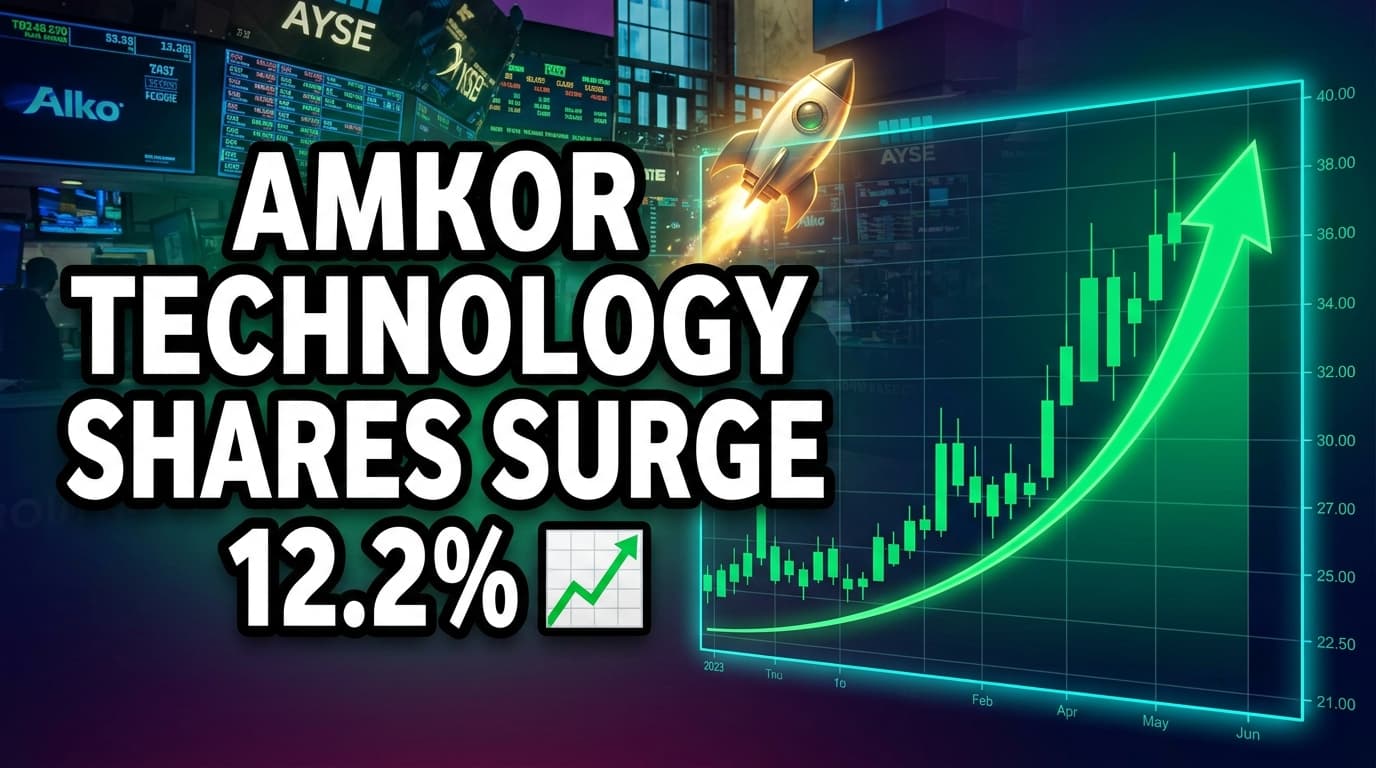 Amkor Technology Shares Surge 12.2% on Strong Q2 Results, NVIDIA Deal