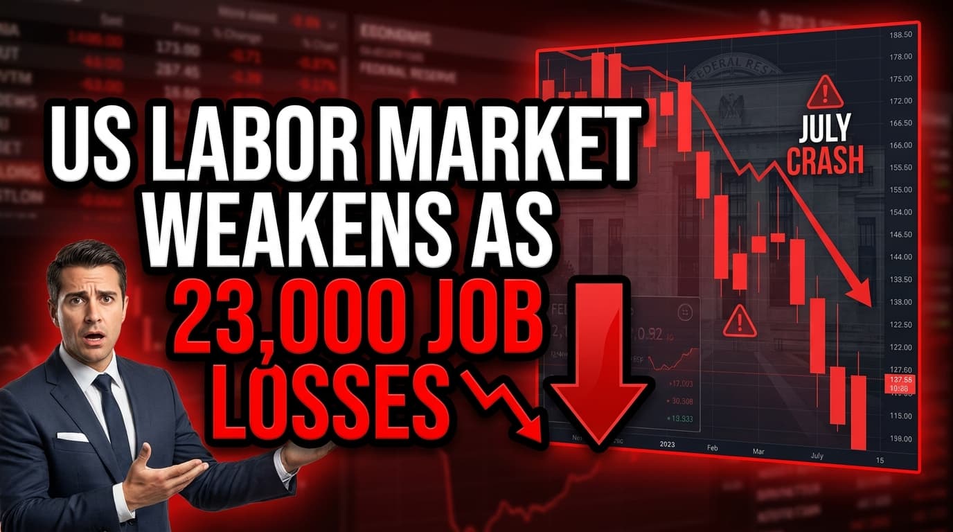 US Labor Market Weakens as July Sees 23,000 Job Losses