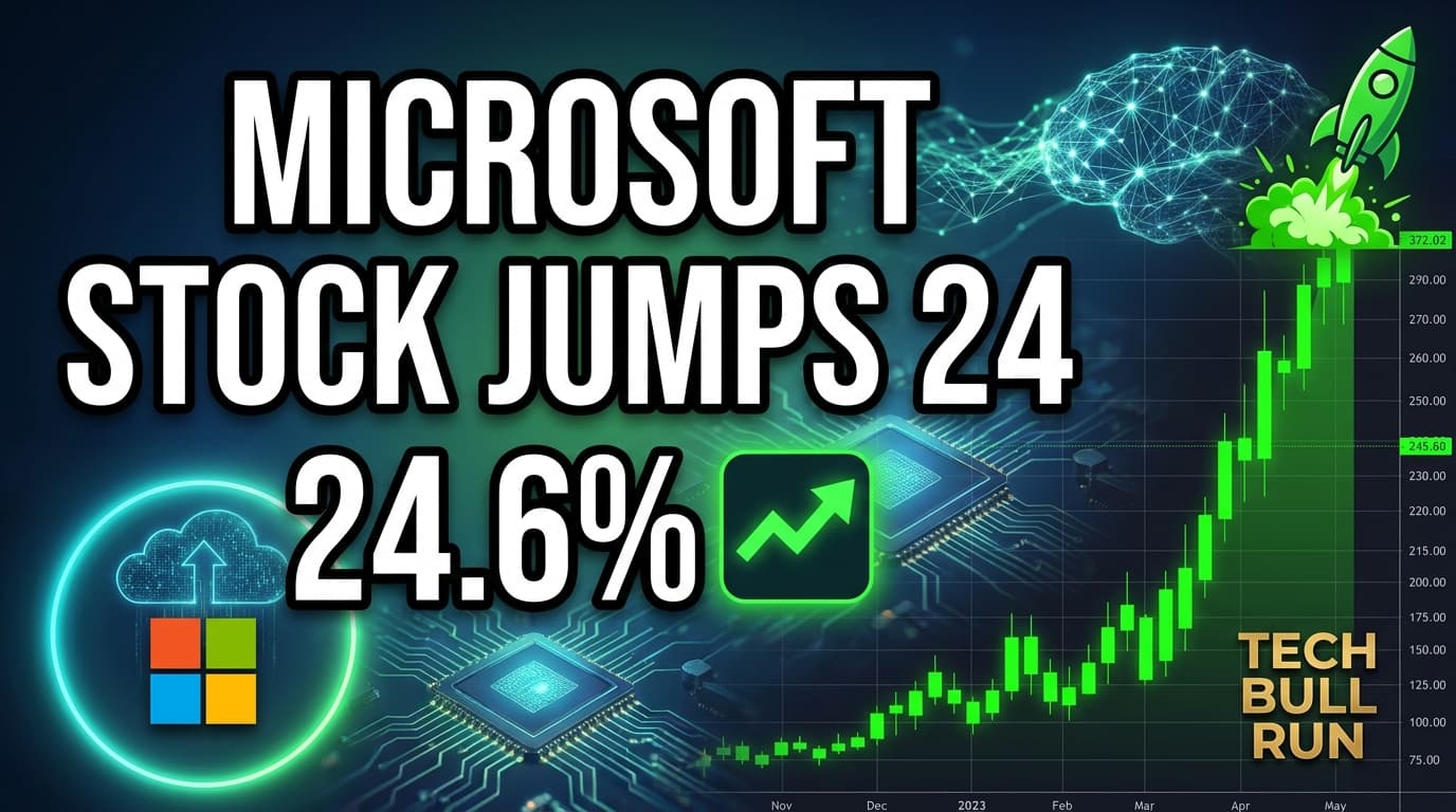Microsoft Stock Jumps 24.6% in July Driven by Strong Cloud Revenue