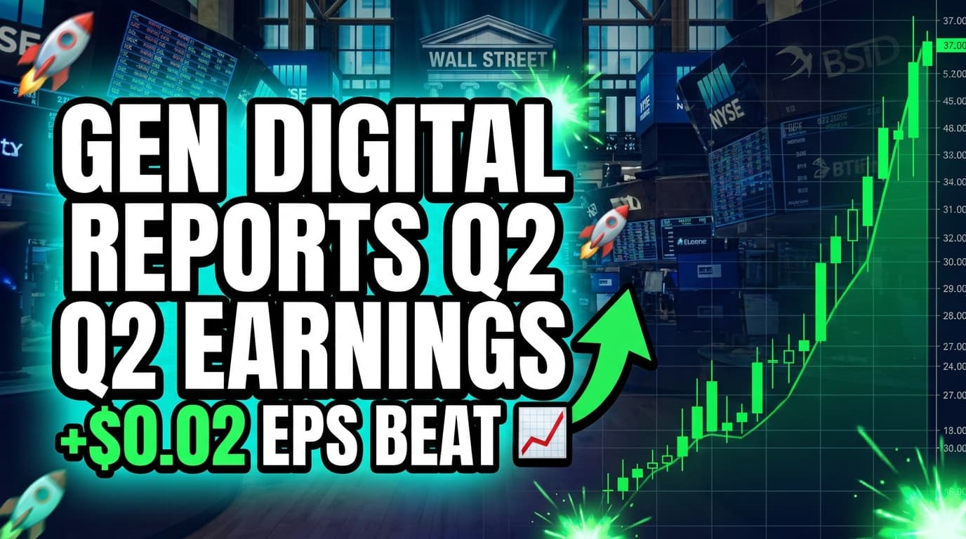 Gen Digital Reports Q2 Earnings Beat, Exceeds EPS Estimates by $0.02