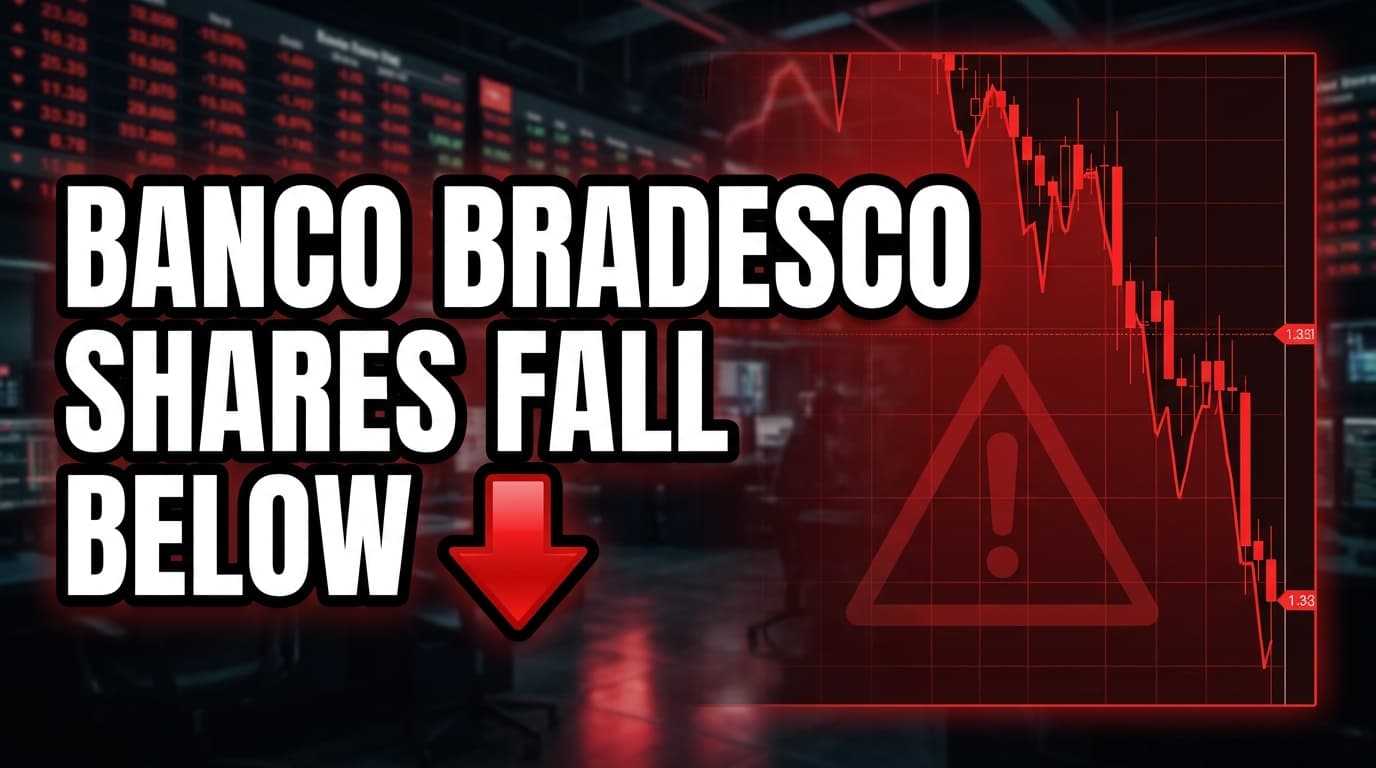 Banco Bradesco Shares Fall Below Rights Issue Price on Credit Concerns