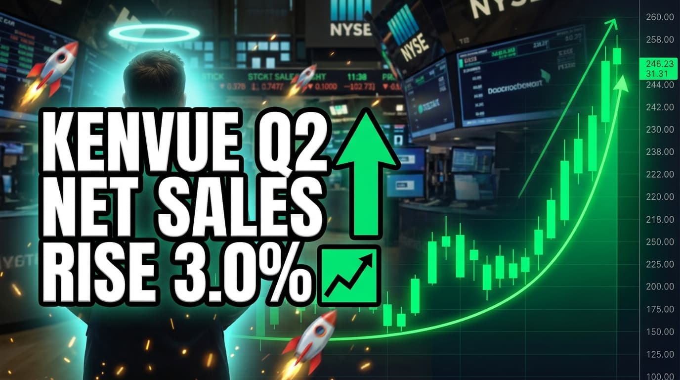 Kenvue Q2 Net Sales Rise 3.0%, Skin Health & Beauty Up 5.1%