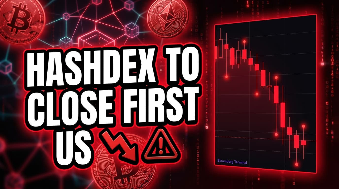 Hashdex to Close First US Spot Bitcoin ETF Amid Dwindling Inflows