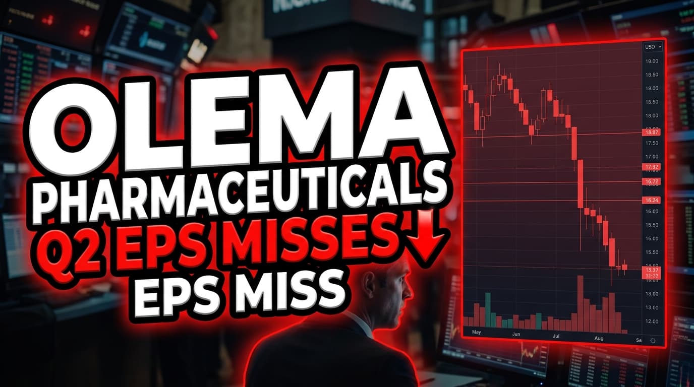 Olema Pharmaceuticals Q2 EPS Misses Estimates, Losses Widen