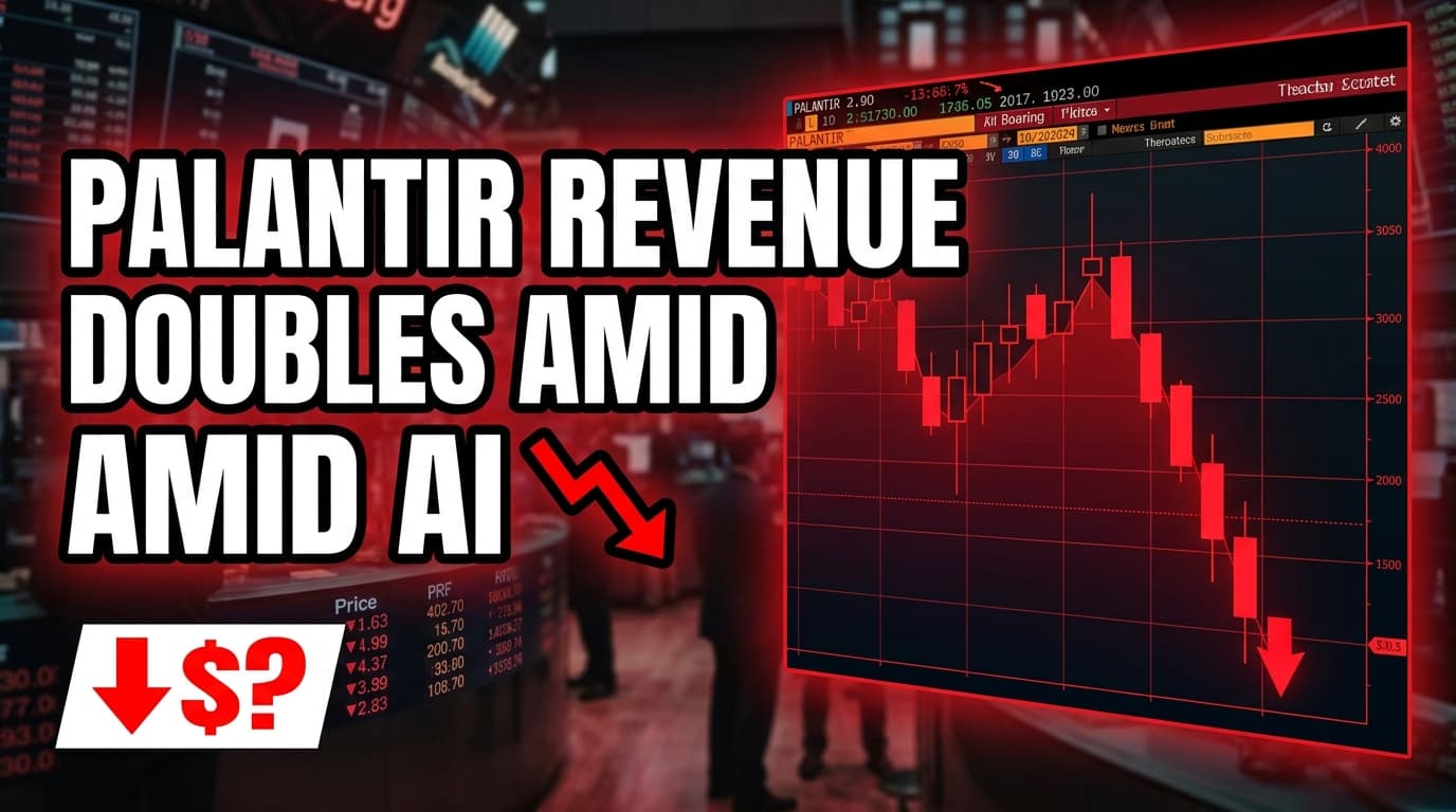 Palantir Revenue Doubles Amid AI Demand, Valuation Concerns Persist