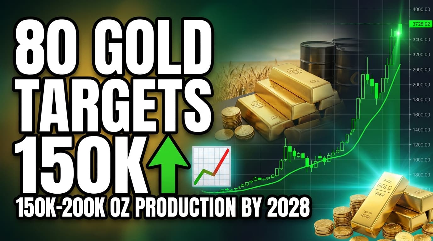 I-80 Gold Targets 150K-200K Oz Production by 2028