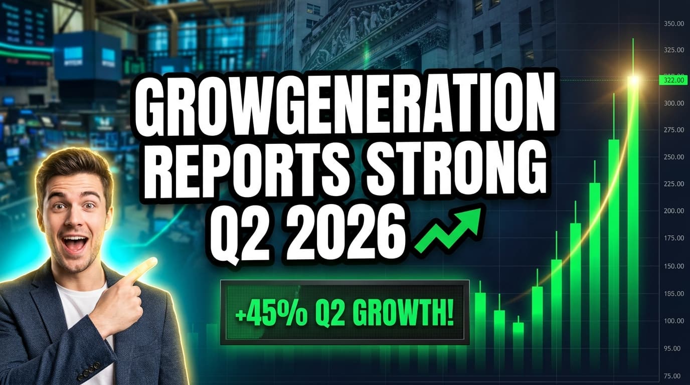 GrowGeneration Reports Strong Q2 2026 Financial Results