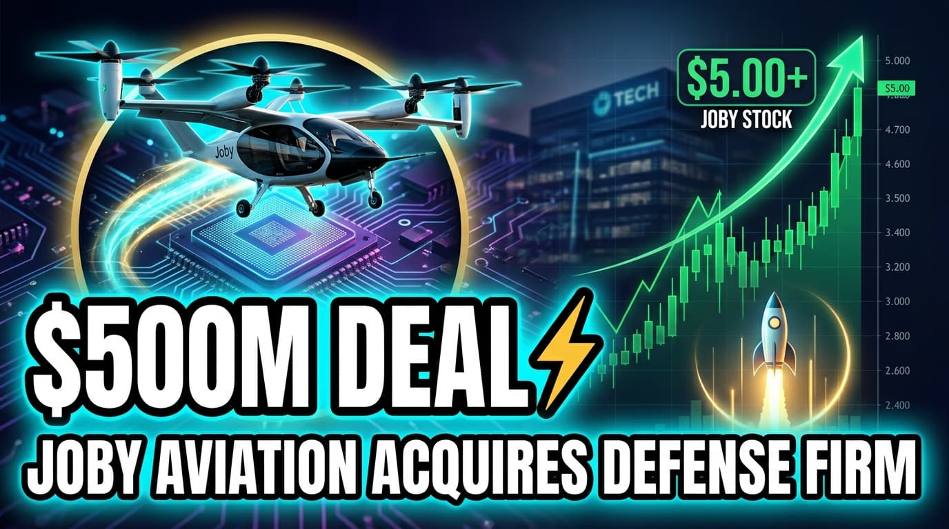 Joby Aviation Acquires Defense Technology Firm for $500 Million
