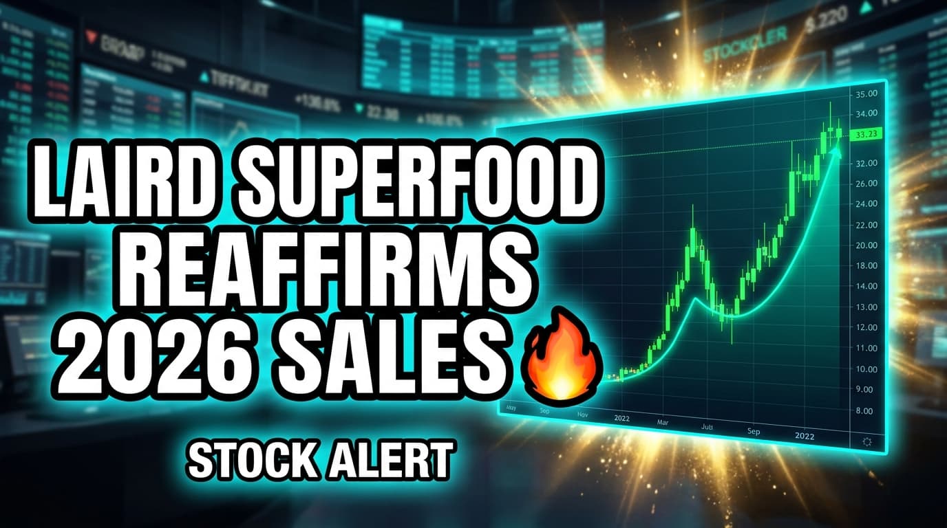 Laird Superfood Reaffirms 2026 Sales, EBITDA Guidance