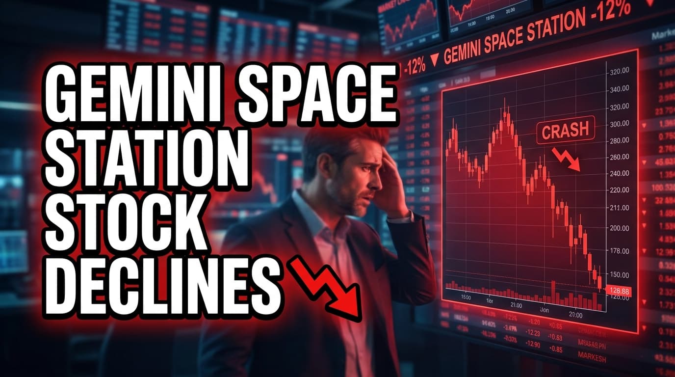 Gemini Space Station Stock Declines Amid Market Concerns