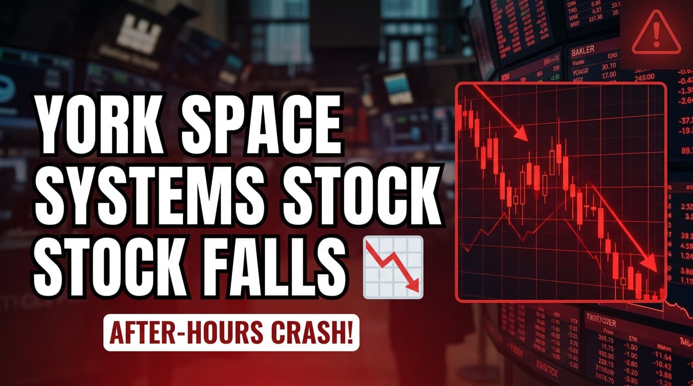 York Space Systems Stock Falls in After-Hours Trading