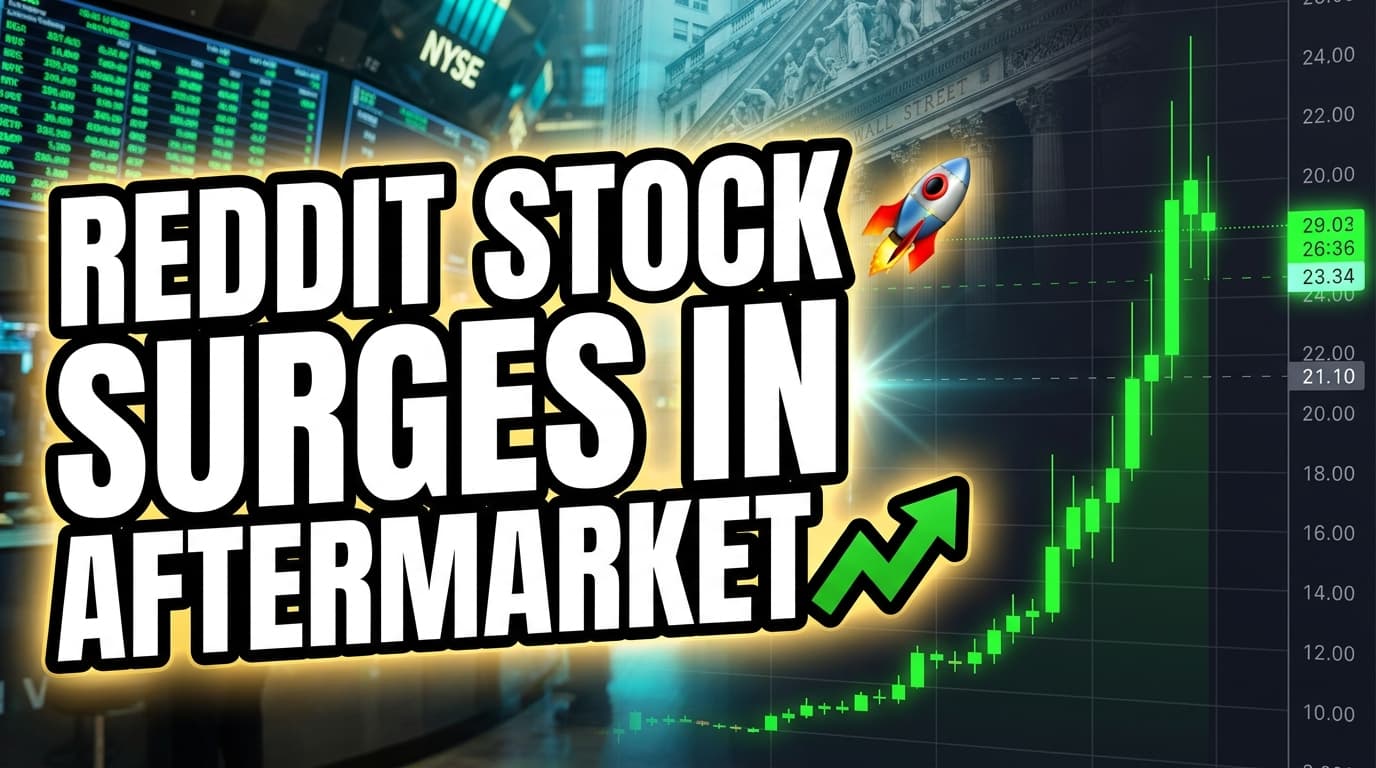 Reddit Stock Surges in Aftermarket Trading