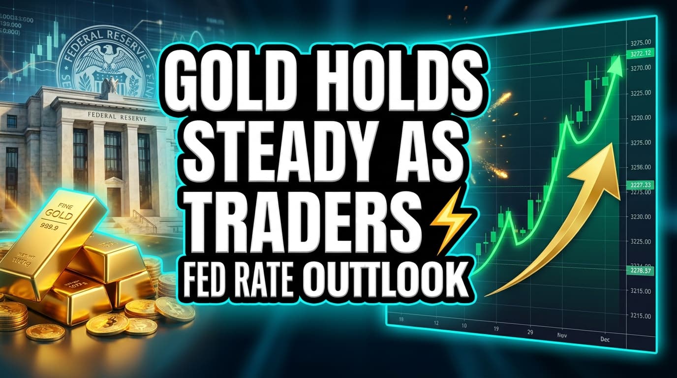 Gold Holds Steady as Traders Assess Fed Rate Outlook and Mideast Tensions
