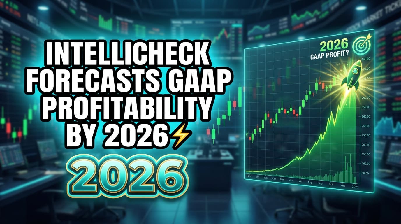 Intellicheck Forecasts GAAP Profitability by 2026