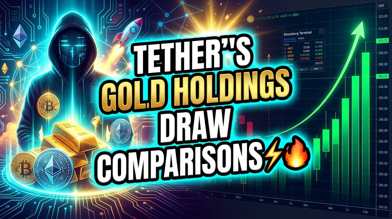 Tether's Gold Holdings Draw Comparisons to Central Bank Behavior