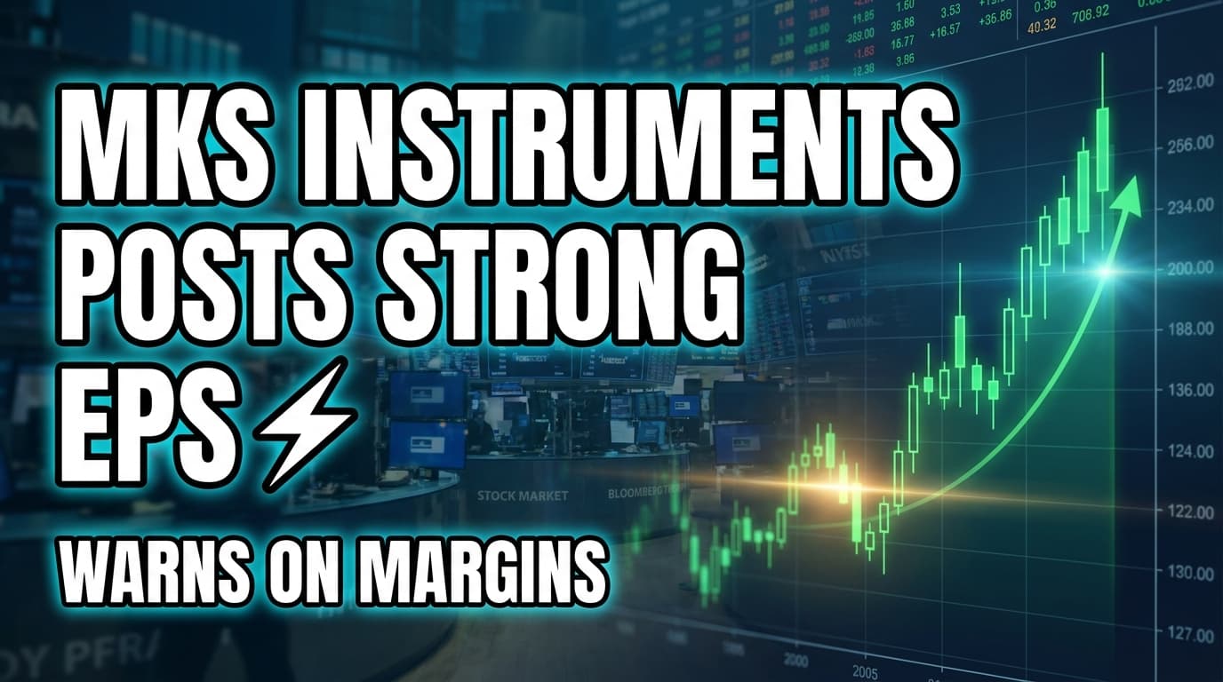 MKS Instruments Posts Strong EPS, Warns on Margins