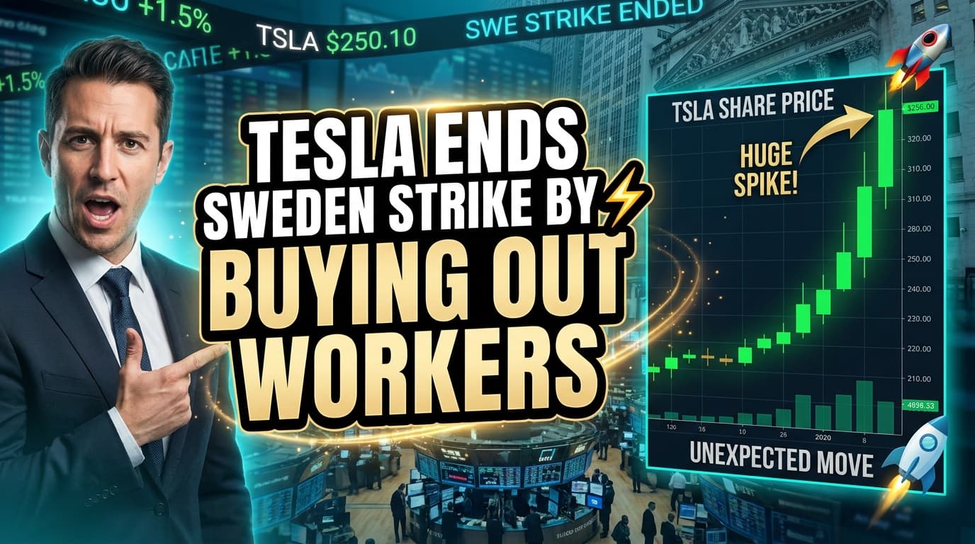 Tesla Ends Sweden Strike by Buying Out Workers