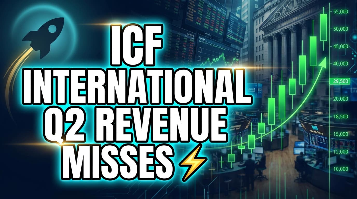 ICF International Q2 Revenue Misses Estimates, EPS Beats