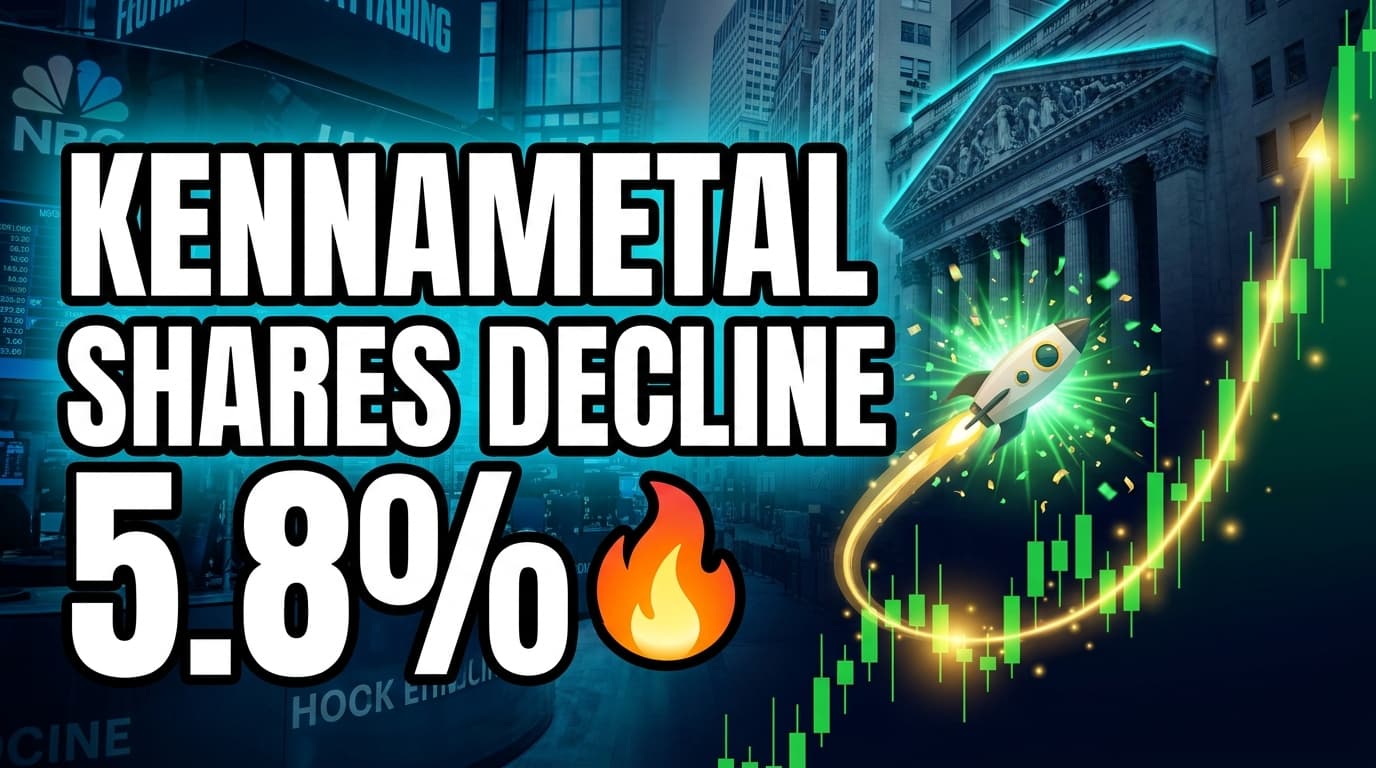 Kennametal Shares Decline 5.8% Despite Strong Q4 Results, Raised 2027 Sales Outlook