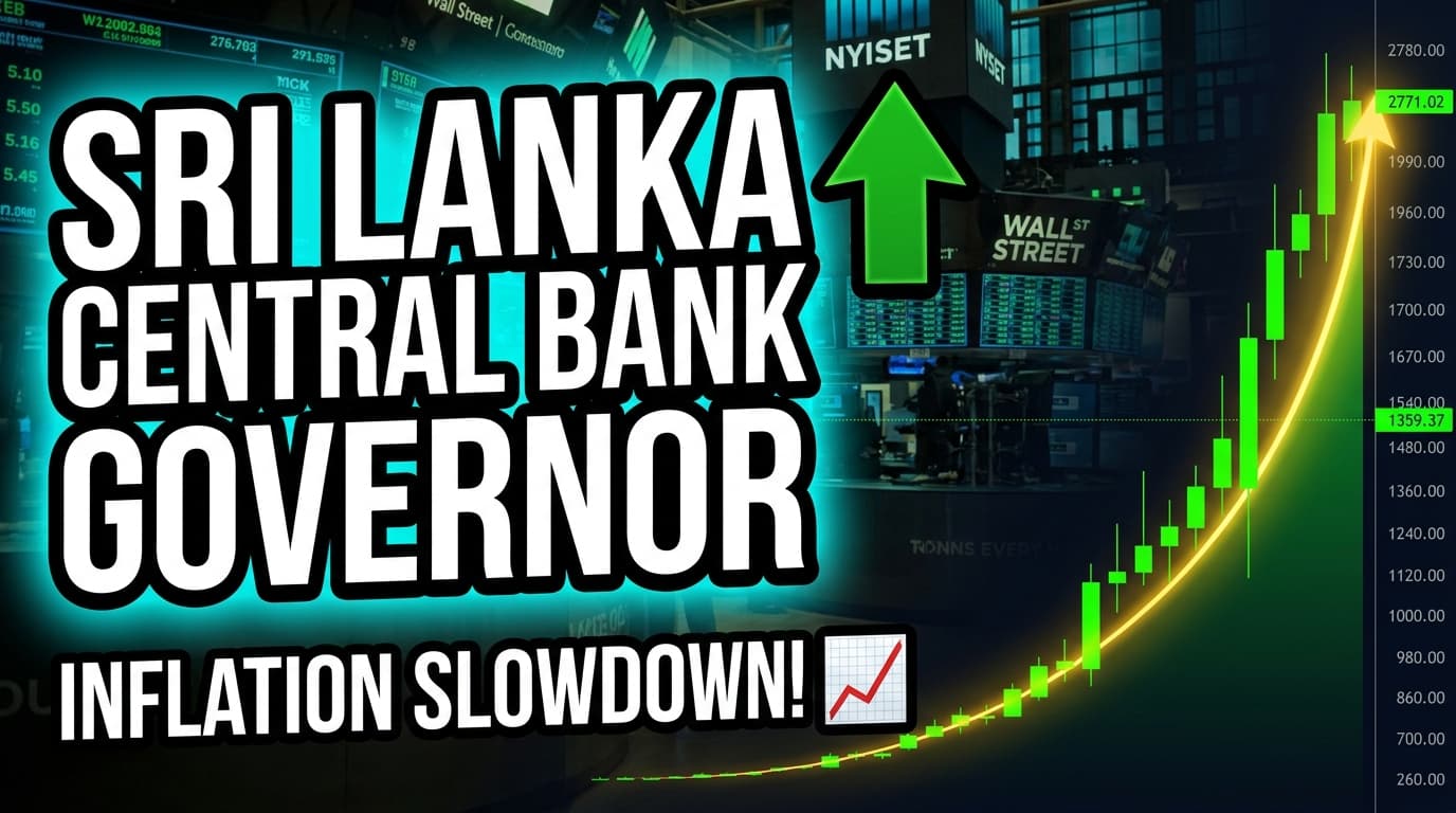 Sri Lanka Central Bank Governor Forecasts Inflation Slowdown