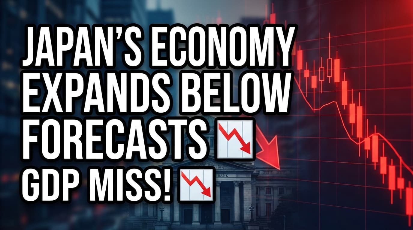 Japan's Economy Expands Below Forecasts in April-June Quarter