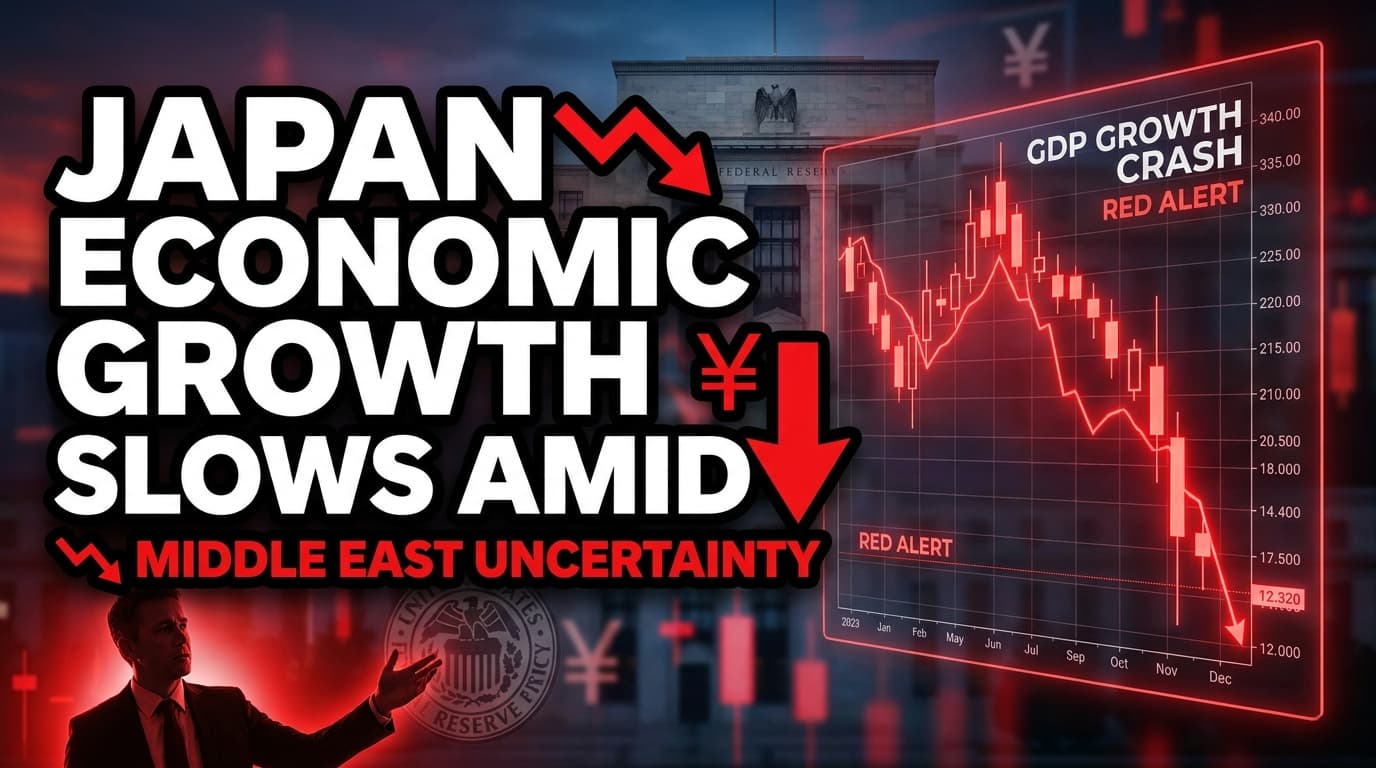Japan Economic Growth Slows Amid Middle East Conflict Uncertainty