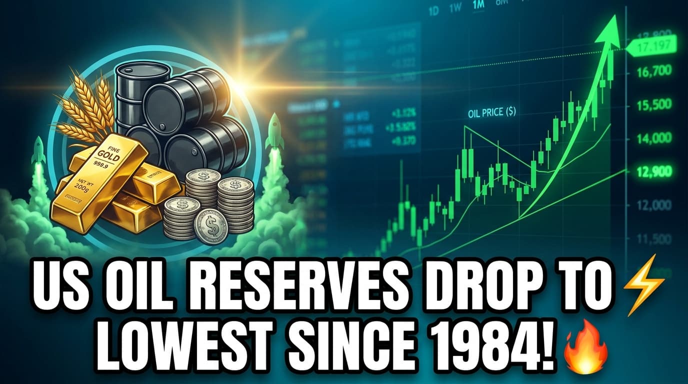 US Oil Reserves Drop to Lowest Level in Over Four Decades