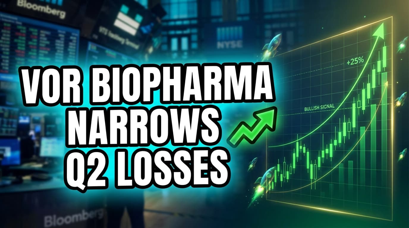 Vor Biopharma Narrows Q2 Losses, Shifts Earnings Profile