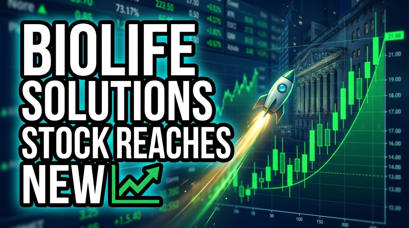 BioLife Solutions Stock Reaches New 52-Week High