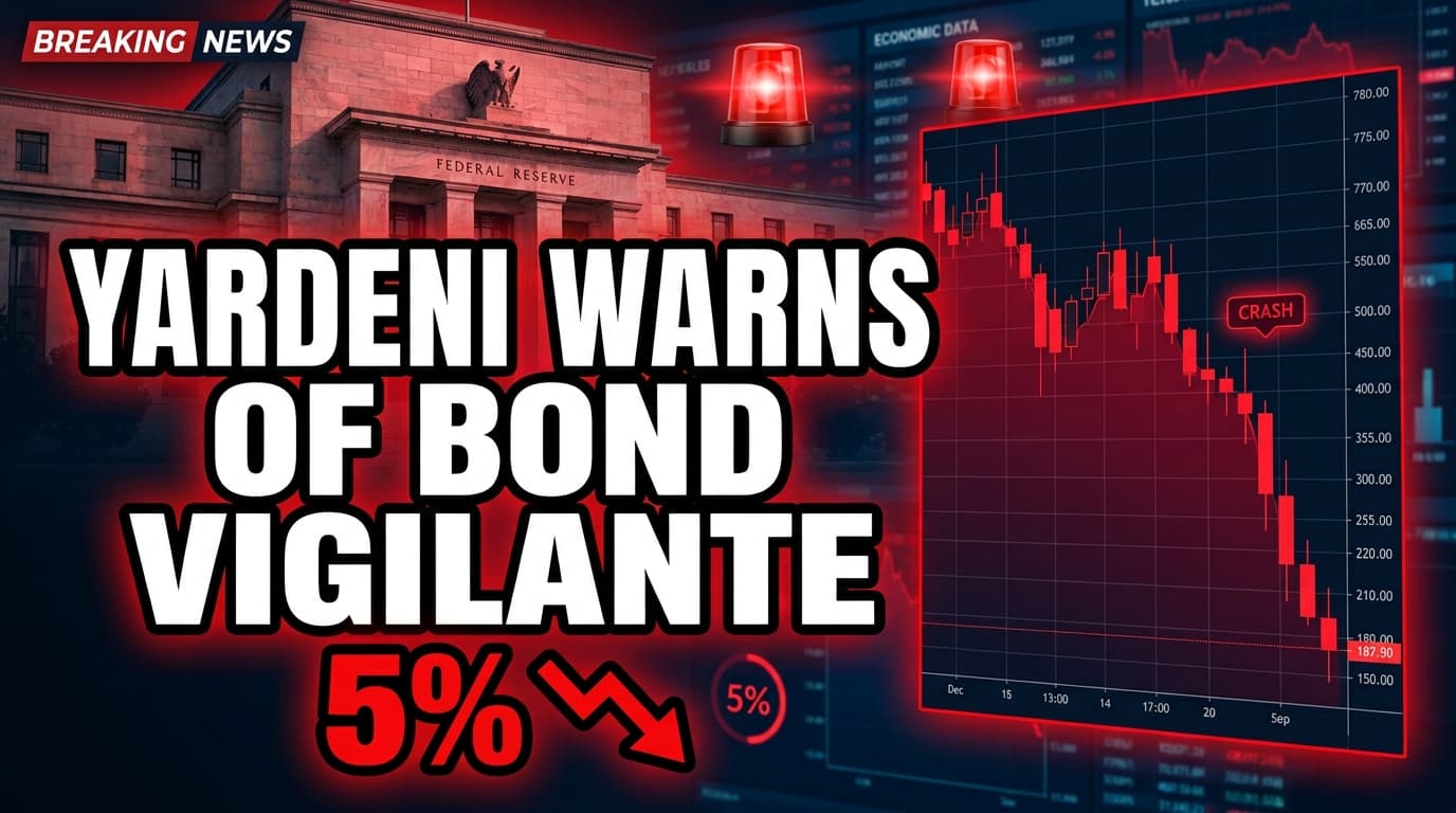 Yardeni Warns of Bond Vigilante Resurgence as US Yields Approach 5%
