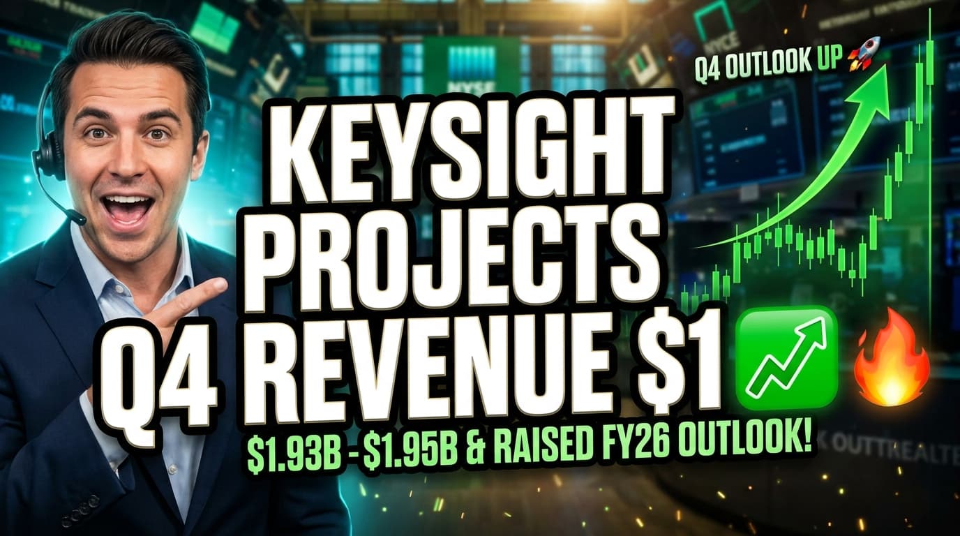 Keysight Projects Q4 Revenue $1.93B-$1.95B, Raises FY26 Outlook